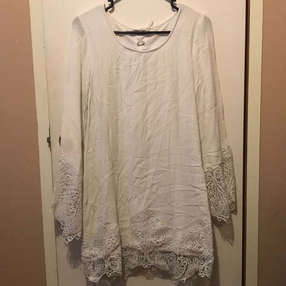 White dress